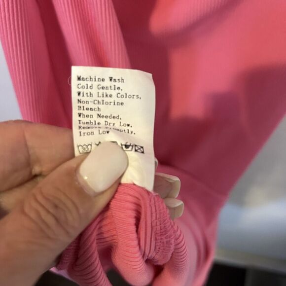 PRETTYGARDEN Dress Womens Medium Sleeveless Ribbed Cutout Maxi Summer Trendy - Picture 8 of 10